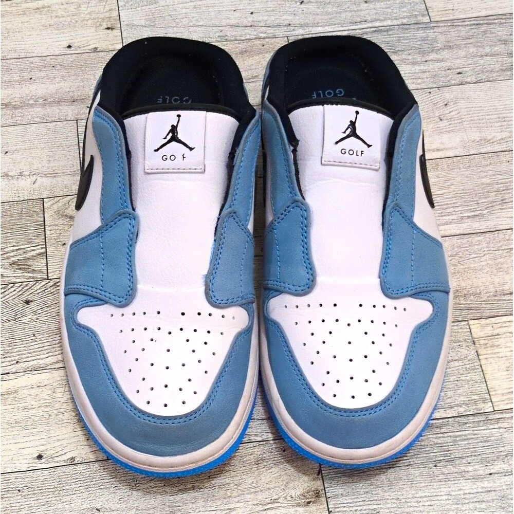 Nike Air Jordan 1 Low Golf FJ1214-400 Mens US 7 White Blue Black Spikeless